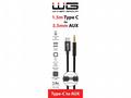 WG - Kabel Type-C (male) na AUX 3,5mm jack (male),