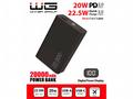 WG - Power Bank 20000 mAh, USB-C PD 20W + USB-A QC
