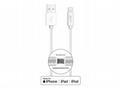 WG - Datový kabel Lightning MFI na USB-A, 1 metr, 