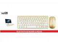 WG - Bluetooth klávesnice s myší, zlatá