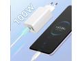 WG - Síťová nabíječka GaN 100W, 3x USB, 1x USB-A +