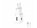 WG - Síťová nabíječka 1x USB-A, Quick Charge 3.0, 