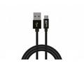 WG - Datový kabel Type-C to USB-A, 1m, black