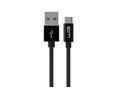 WG - Datový kabel Type-C to USB-A, 3m, nylon braid