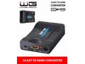 WG - Audio video konvertor SCART na HDMI, černá