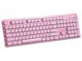 WG - Herní klávesnice podsvícena drátová, pink