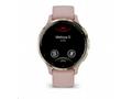 Garmin Venu® 3S, Nerezová luneta Soft Gold, pouzdr