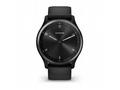Garmin vívomove® Sport Slate, Black Silicone Band,