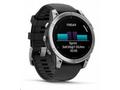 Garmin fenix® E – 47 mm, AMOLED, Nerezová ocel a Č