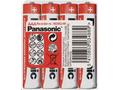 PANASONIC Zinkouhlíkové baterie Red Zinc R03RZ, 4P