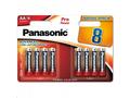PANASONIC Alkalické baterie Pro Power LR6PPG, 8BW 