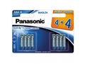 PANASONIC Alkalické baterie Evolta Platinum LR03EG