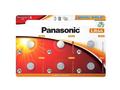 Panasonic knoflíková baterie LR44EL, 6BP (Blistr 6