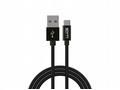WG - Datový kabel Type-C na USB-A, 50 cm, černá