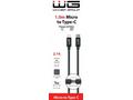 WG - Datový kabel Type-C (male) na Micro USB (male