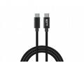 WG - Datový kabel Type-C na Type-C, 1 metr, černá