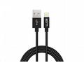 WG - Datový kabel Lightning na USB-A, 1 metr, čern