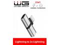 WG - Adapter Lightning (male) na Lightning 2x (fem