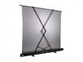 Plátno AVELI PREMIUM, floor up manual, black, 221x