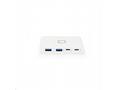 DICOTA USB-C Portable Hub 4-in-1 - Rozbočovač - 2 
