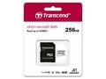 Transcend 256GB microSDXC 300S UHS-I U3 V30 A1 (Cl