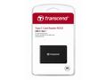 Transcend USB-C čtečka paměťových karet, černá - S