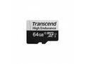 TRANSCEND MicroSDXC karta 64GB 350V, High Enduranc