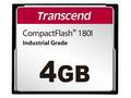 TRANSCEND CompactFlash Card CF180I, 4GB, SLC mode 