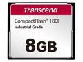TRANSCEND CompactFlash Card CF180I, 8GB, SLC mode 