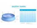 Marimex Bazén Tampa 3,05x0,76 m s kartušovou filtr