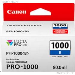 Canon CARTRIDGE PFI-1000B modrá pro ImagePROGRAF P