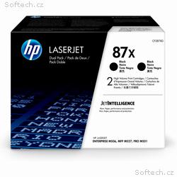 HP 87X 2-pack High Yield Black Original LaserJet T