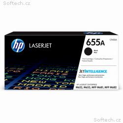 HP 655A Black Original LaserJet Toner Cartridge (C