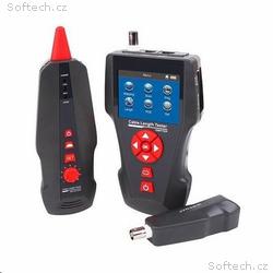 LAN Cable Tester TLCD80 s LCD, koax, Cat3, Cat5E, 