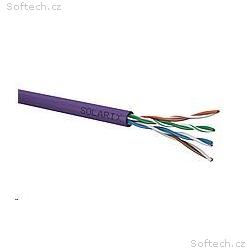 Instalační kabel Solarix UTP, Cat5E, drát, LSOH, b