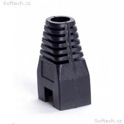 Ochrana pro konektor RJ45, non-snag-proof - černá,