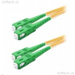 Duplexní patch kabel SM 9, 125, OS2, SC(APC)-SC(AP