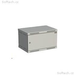 Rozvaděč nástěnný SENSA 6U 400mm, dveře plech, RAL