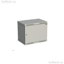 Rozvaděč nástěnný SENSA 9U 400mm, dveře plech, RAL