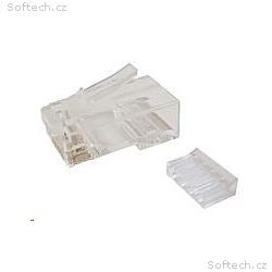 Solarix Konektor RJ45 CAT6 UTP 8p8c nestíněný sklá