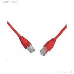 Solarix Patch kabel CAT5E SFTP PVC 10m červený sna