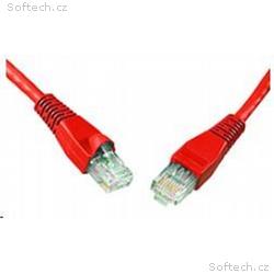 SOLARIX patch kabel CAT5E UTP PVC 10m červený