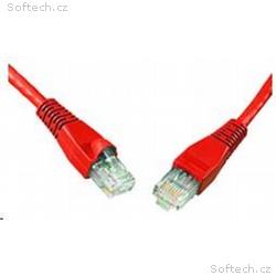 SOLARIX patch kabel CAT5E UTP PVC 15m červený