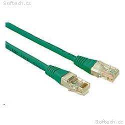SOLARIX patch kabel CAT5E UTP PVC 5m zelený non-sn