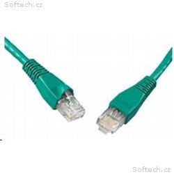 SOLARIX patch kabel CAT6 UTP PVC 3m zelený snag-pr
