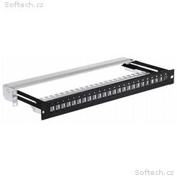 19" modulární stíněný patch panel LEXI-Net 24port,