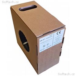 FTP kabel LEXI-Net Cat5E, drát, dvojitý venkovní P