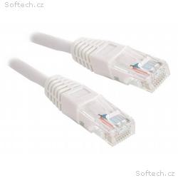 XtendLan patch kabel Cat5E, UTP - 0,5m, bílý (prod