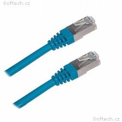XtendLan patch kabel Cat6, FTP - 0,5m, modrý (prod