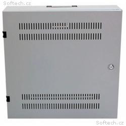 XtendLan 19" nástěnný vertikální rozvaděč 2U+4U 54